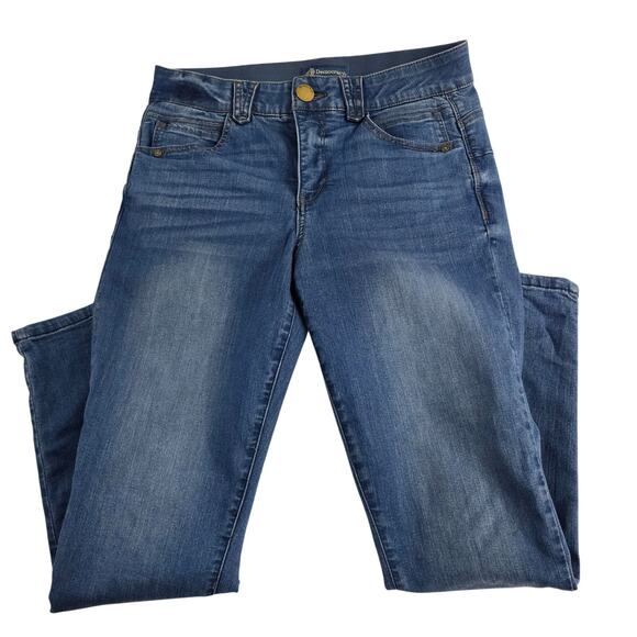 Democracy ab solution jeans blue 10P slim skinny womens denim 7070 - Picture 1 of 10